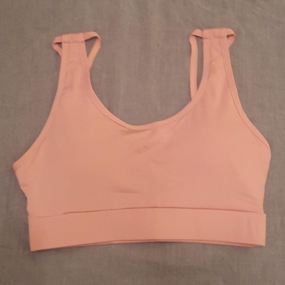 Mesh Panel Sports Bra